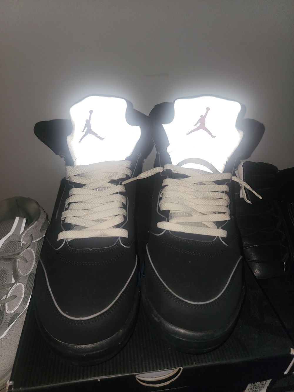 metallic Jordan 5s